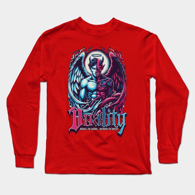 Duality Long Sleeve T-Shirt by Nikisha